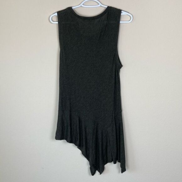 Philosophy Asymmetrical Tank Tunic Top with Peplum Hem Size Medium (D13) - Picture 2 of 7